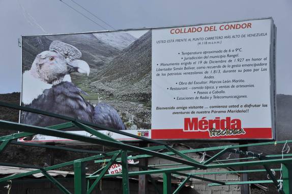 Pico El Aguila, a mais de 4 mil metros, na região de Mérida, nos Andes venezuelanos